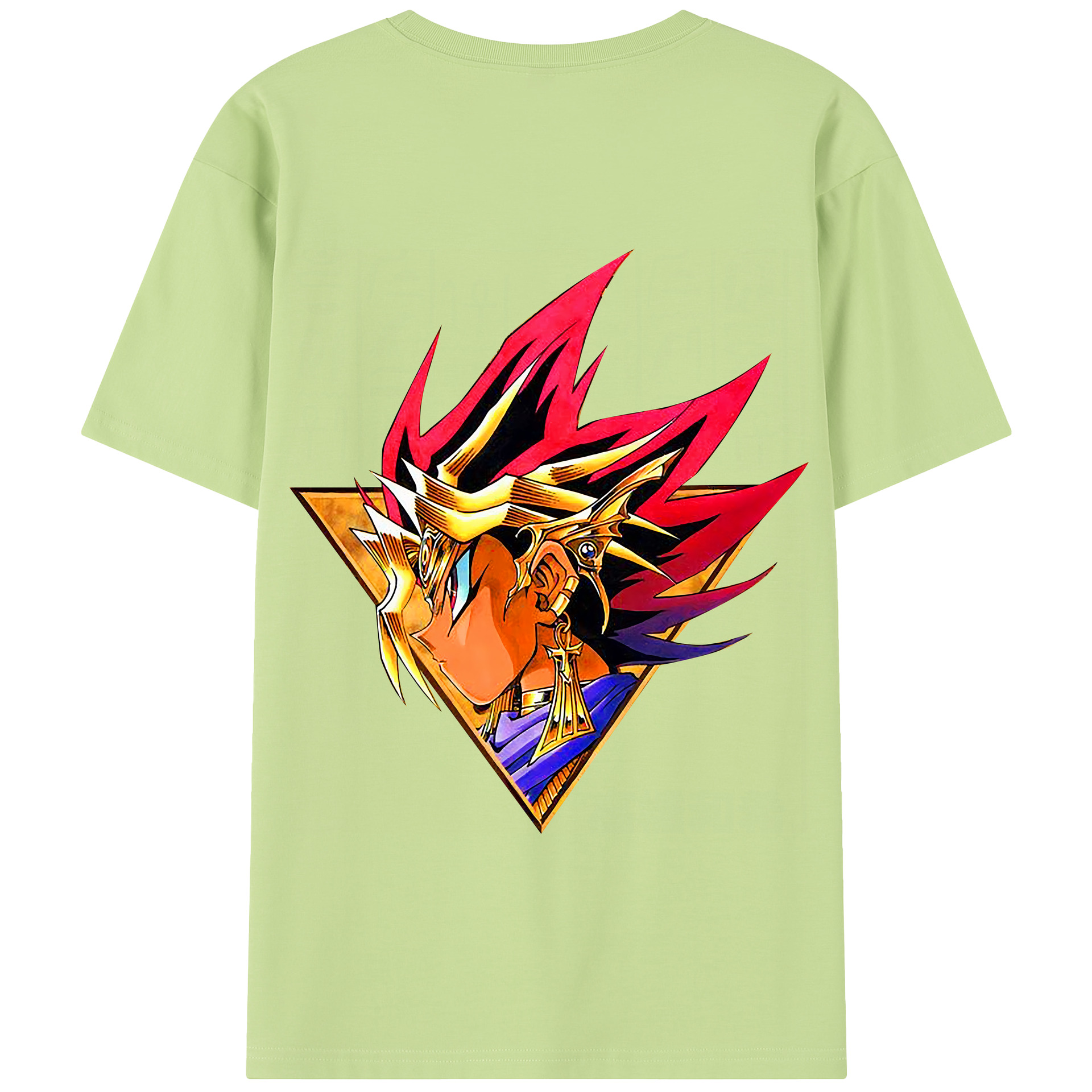 （画像用） 遊☆戯☆王 Yu-Gi-Oh! 綿100％半袖Tシャツ（背面プリント）